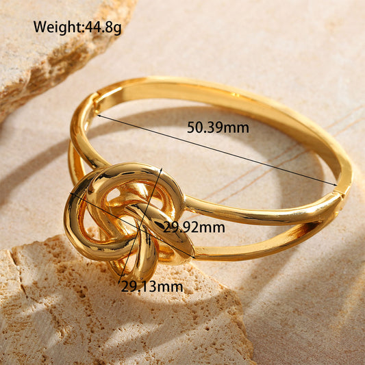 18K Gold-Plated Sweet Style Bangle