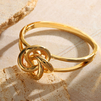 18K Gold-Plated Sweet Style Bangle