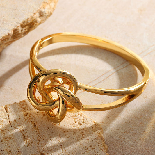 18K Gold-Plated Sweet Style Bangle